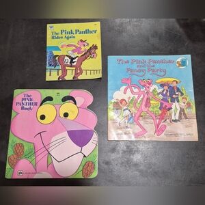 3 Pink Panther Kids Books
